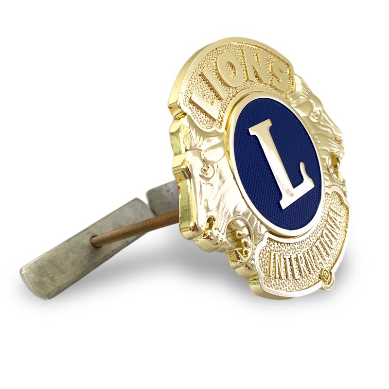 Lions Clubs International Logo Car Auto Grille Badge Emblem