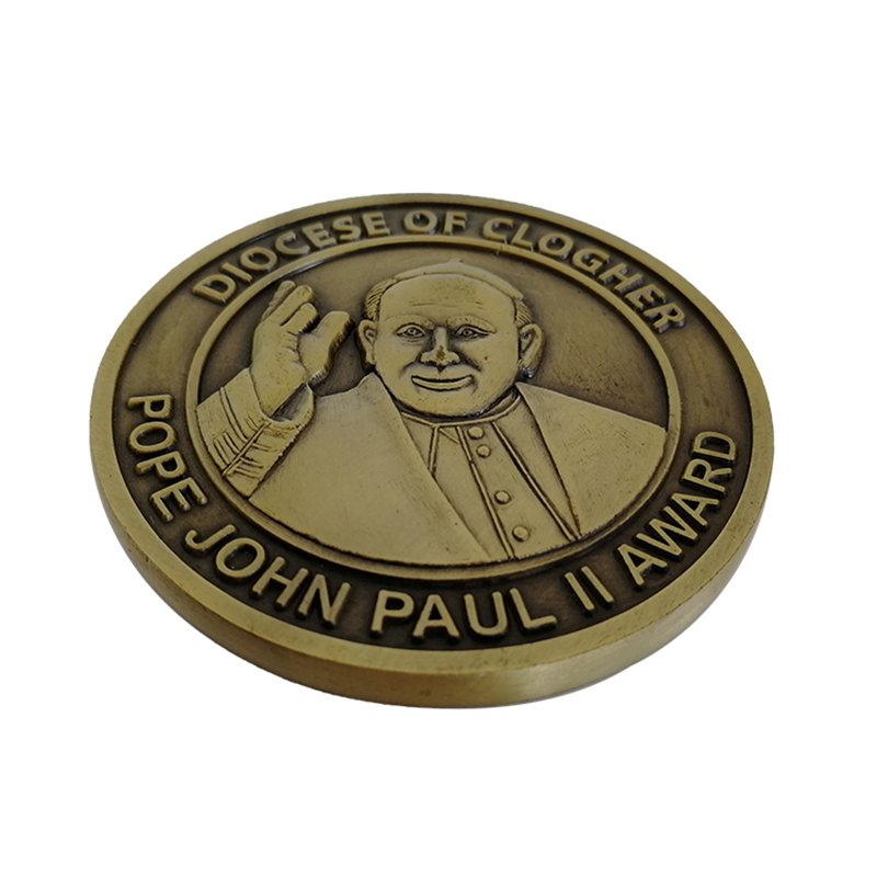 Diocese of Clogher Pope John Paul II Award Bronze Coin