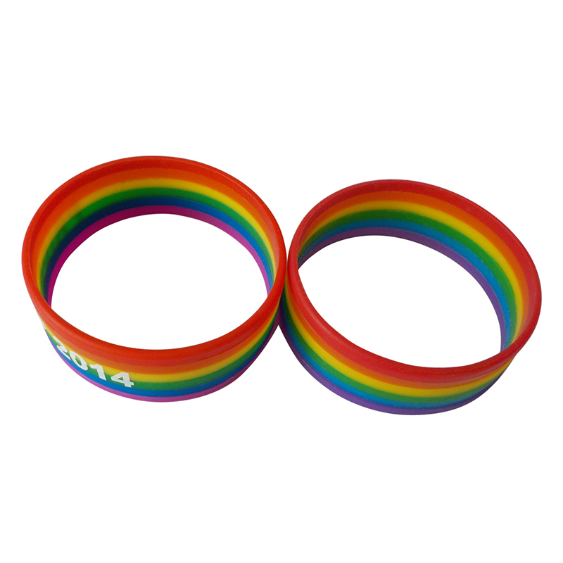 LGBT Pride Silicone Wristbands LGBT Bracelet