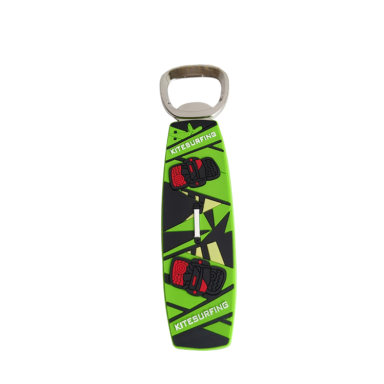 Personalized Soft PVC Surfboard Bottle Opener Fridge Magnet