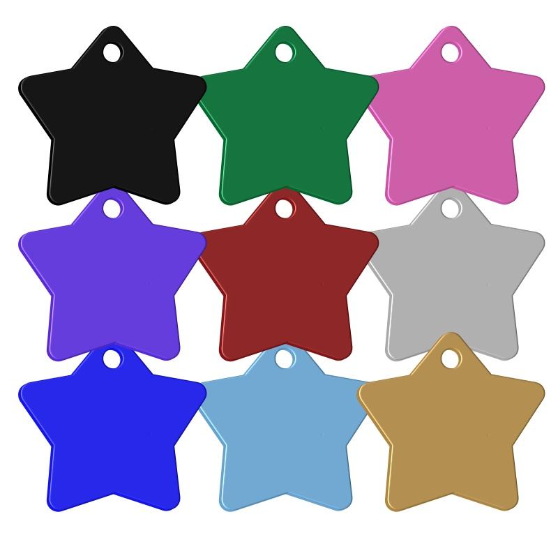 Wholesale Aluminum Anodized Colorful Pet ID Rags