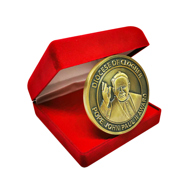 Diocese of Clogher Pope John Paul II Award Bronze Coin