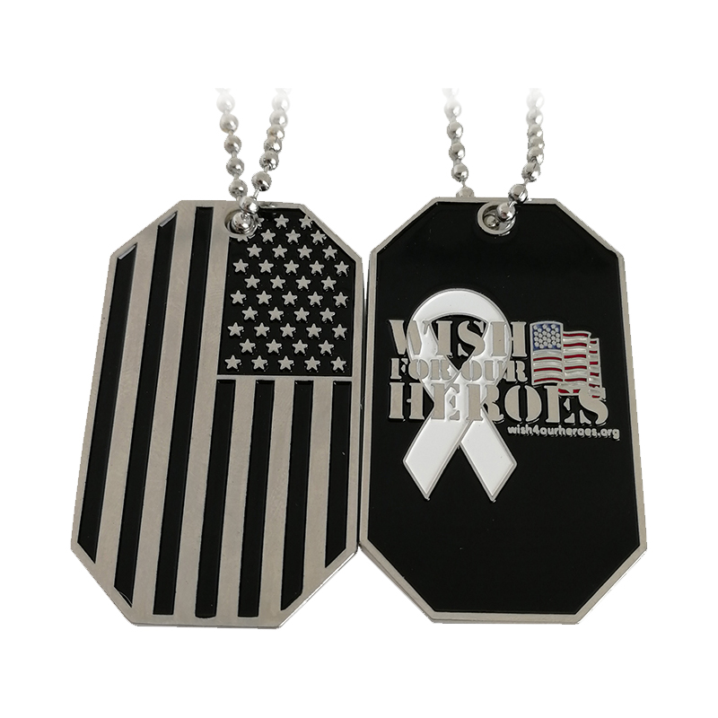 USA Military Metal Dog Tag