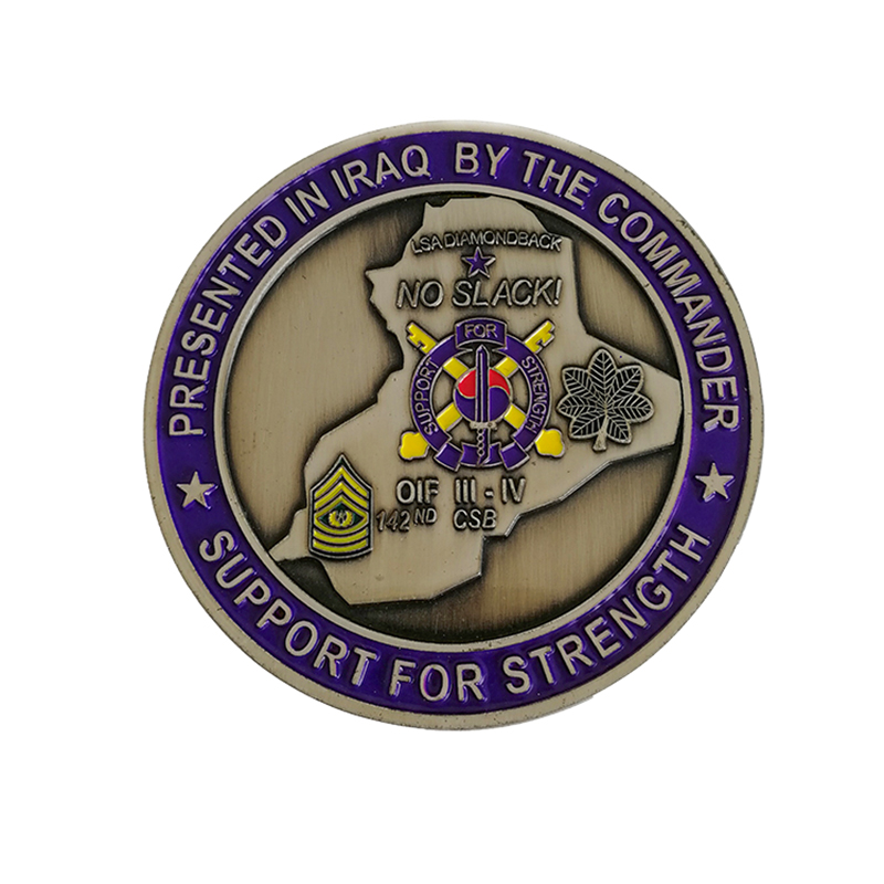 Honoring Courage and Commitment: The 142d Corps Sustainment Support Battalion Challenge Coin