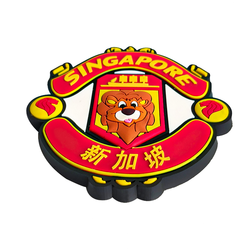 Singapore Lion Dance Souvenir Magnet – A Fusion of Festivities