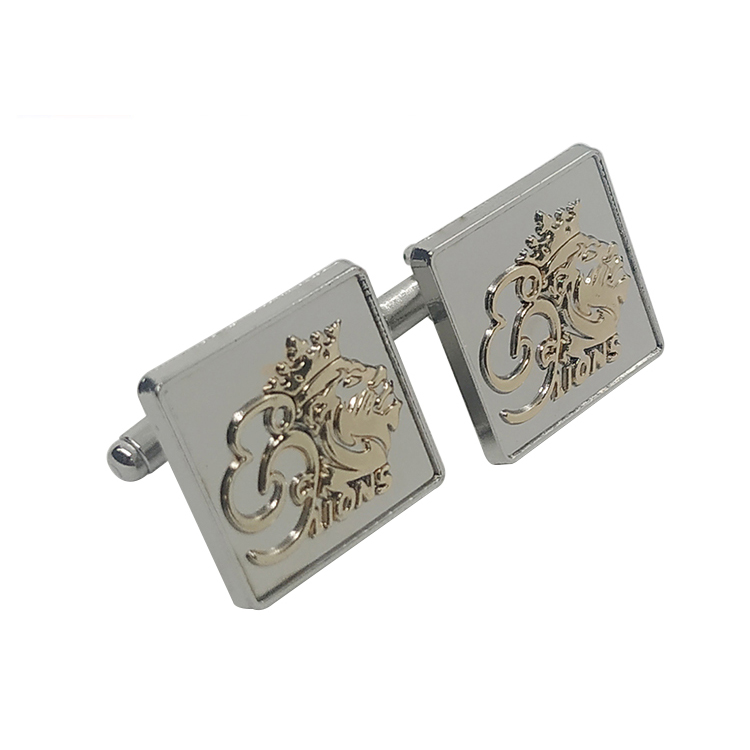 Custom Lion Double Plating Cufflinks