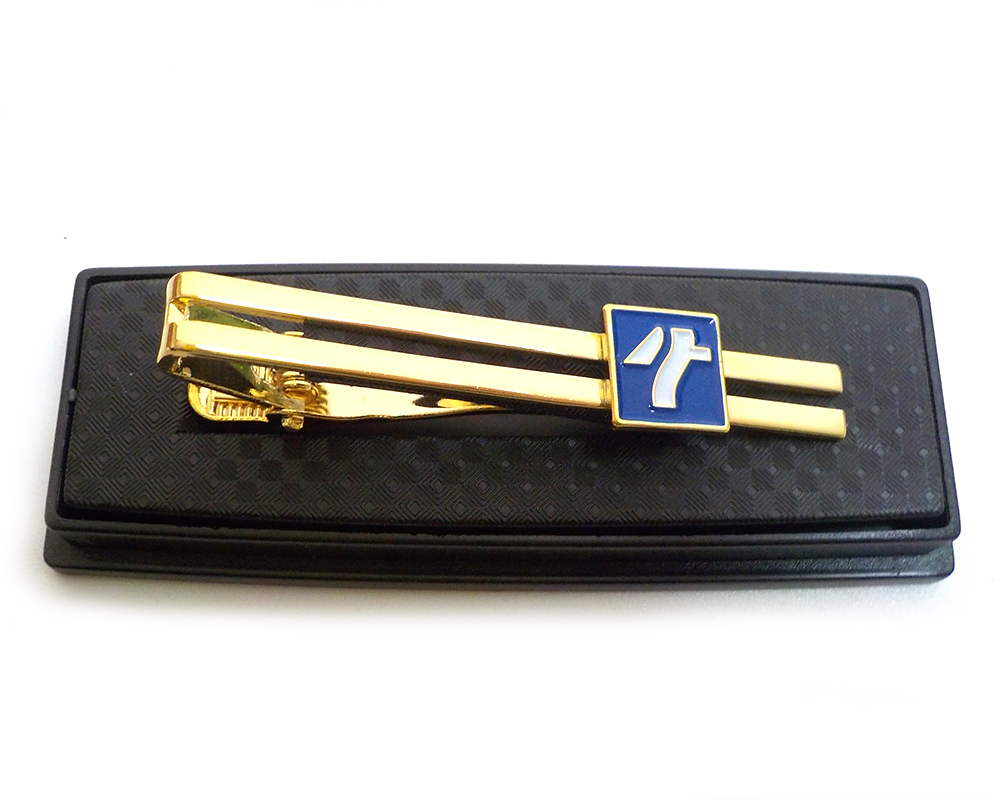 Customized Logo Insignia Mens Tie Bar