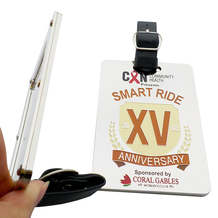 Customized Metal Soft Enamel Luggage Tag