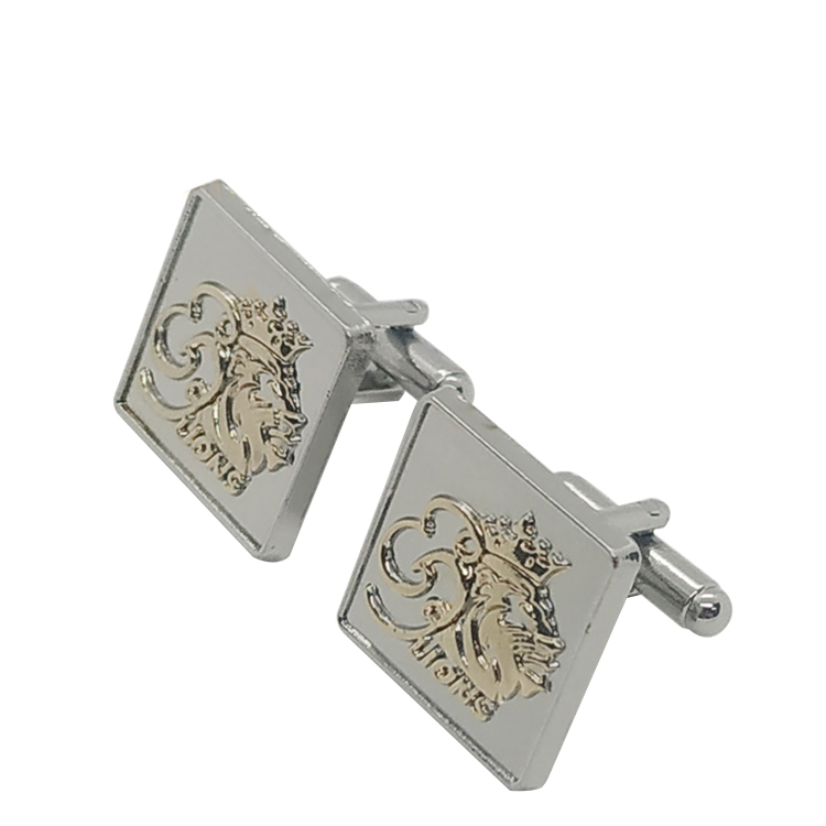 Custom Lion Double Plating Cufflinks