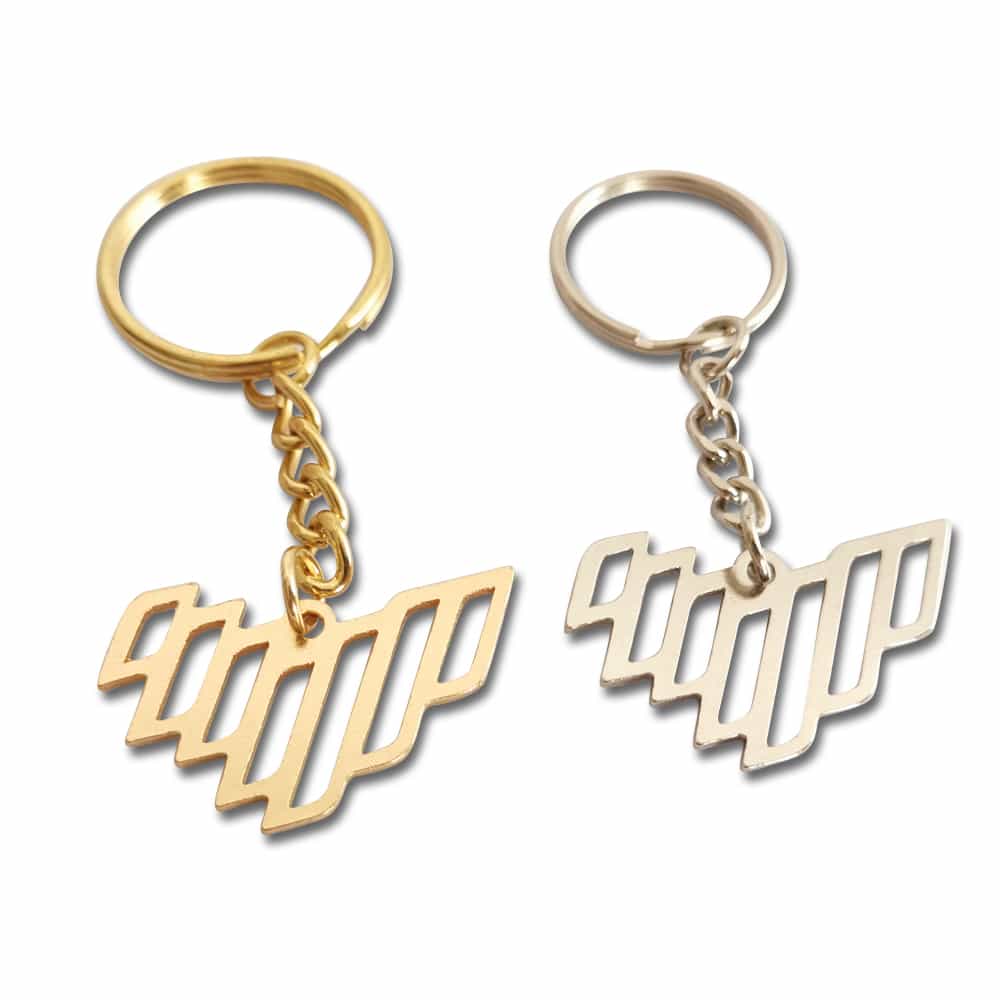 Soft Enamel UAE Nation Brand Logo Keychain Metal Keying National Day Souvenirs