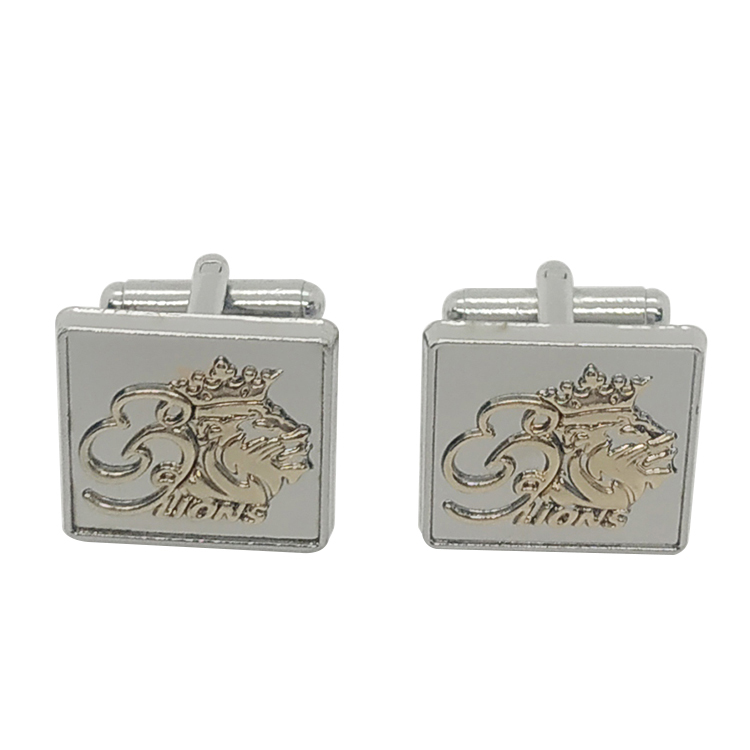 Custom Lion Double Plating Cufflinks