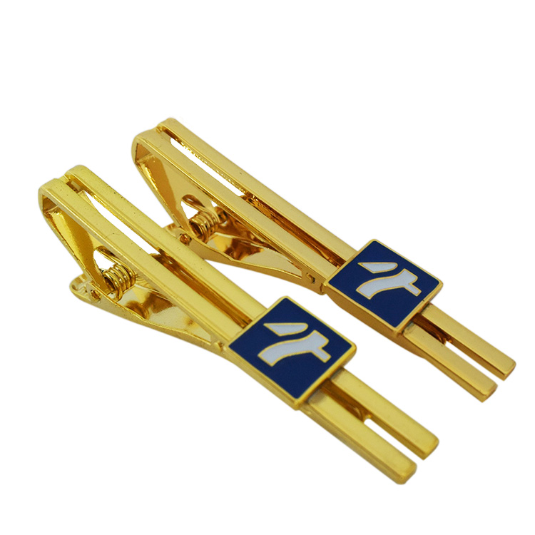 Customized Logo Insignia Mens Tie Bar