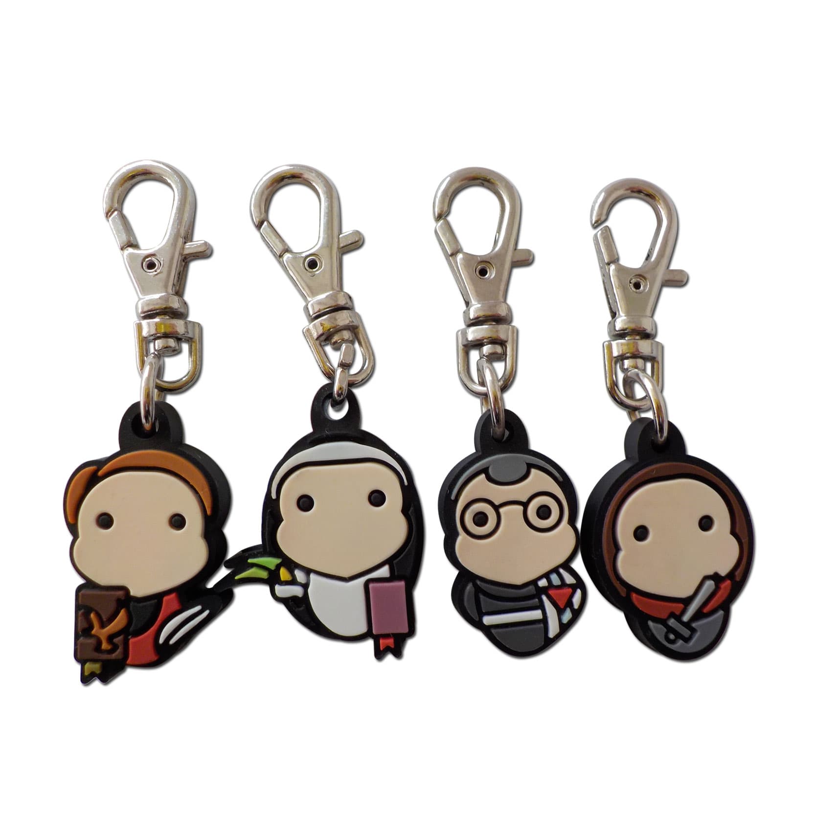 Custom Anime Character Soft Rubber PVC Keychain