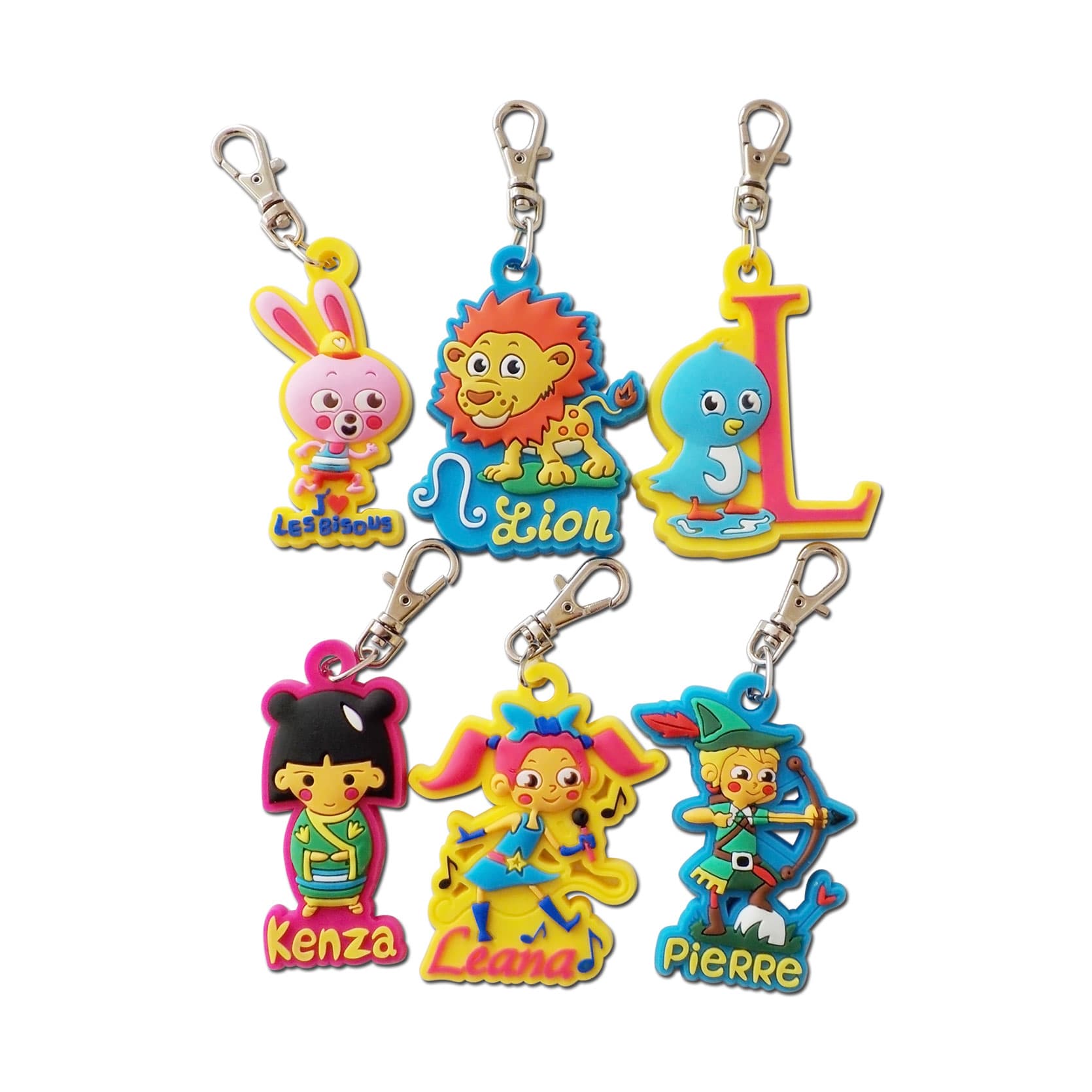 Custom Cartoon Design PVC Keychain