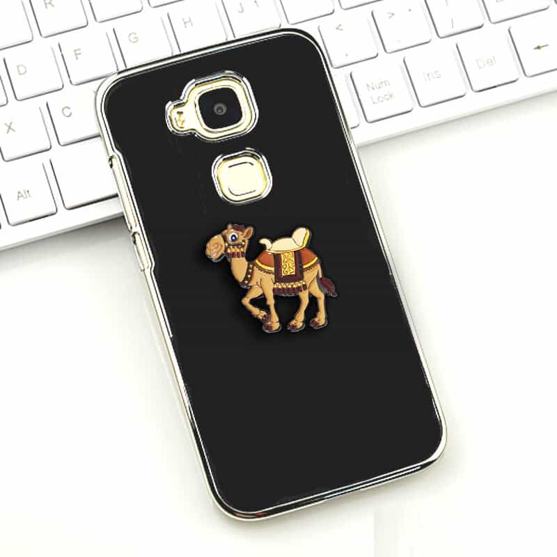 Zinc Alloy Soft Enamel Cartoon Animal Series Metal Phone Stickers