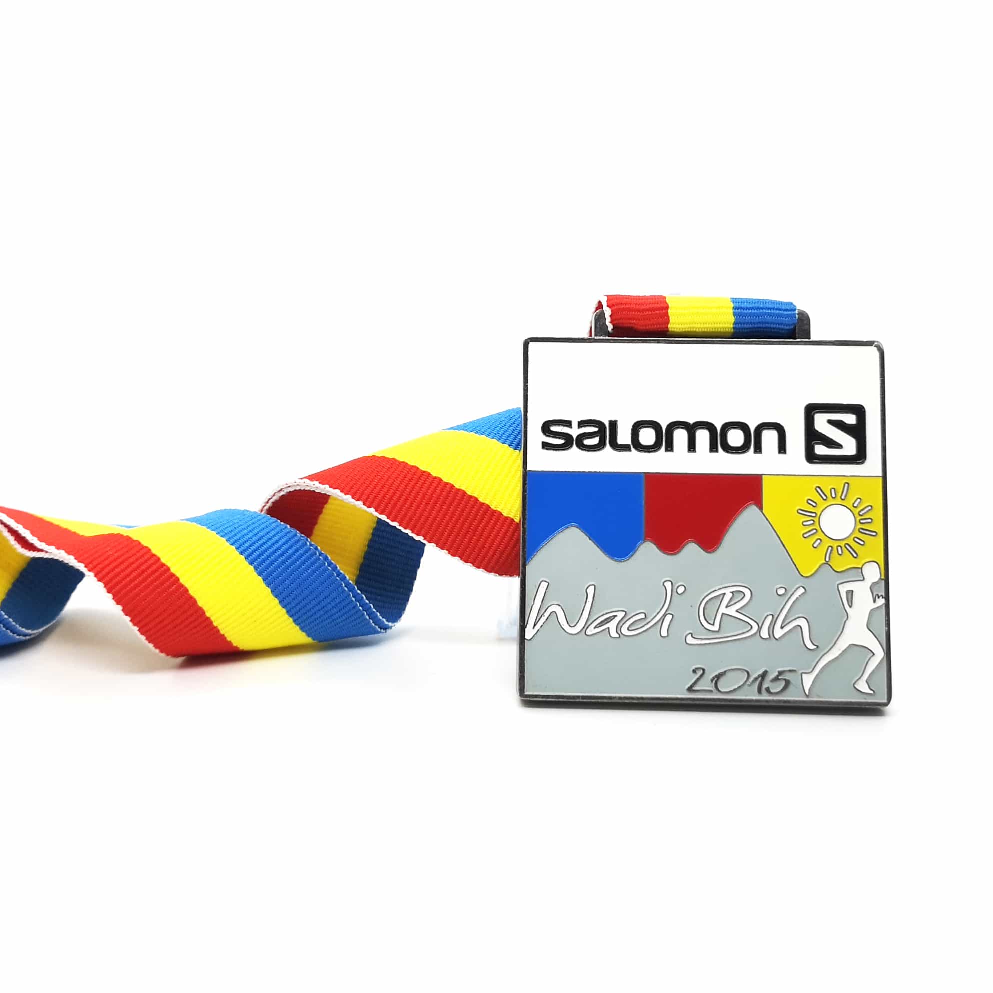 Custom 5K, 10K, 15K, 42.195K Marathon Running Event Participant Winner Medal with Custom Ribbon