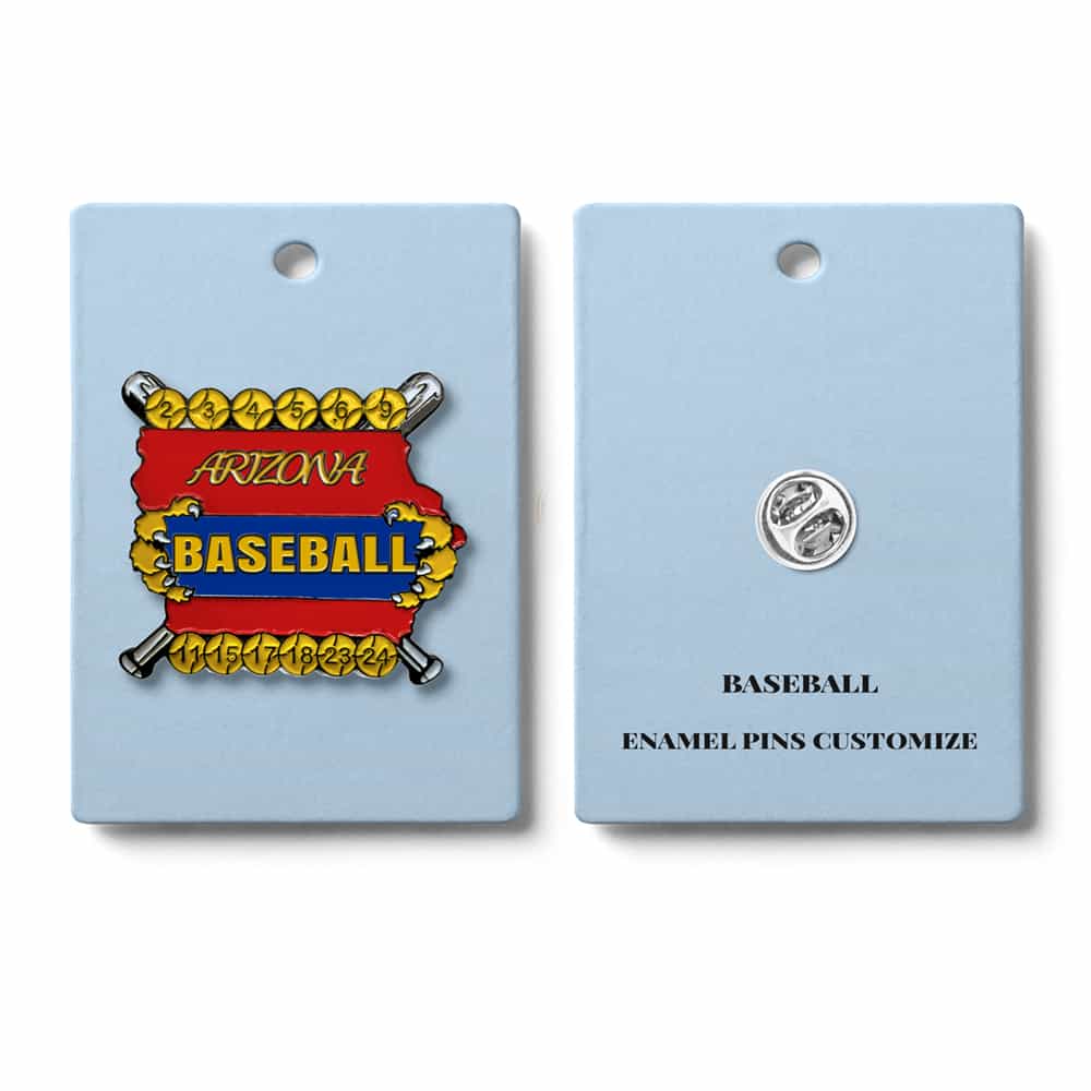 Arizona Baseball Team Commemorative Badge: Classic Baseball Sports Event Club Collectible Souvenir