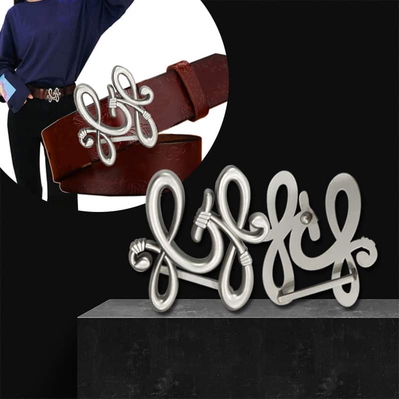 Factory Custom-Produced High-Quality Women’s Metal Belt Buckle - Ideal for Fashion Brands and Wholesalers