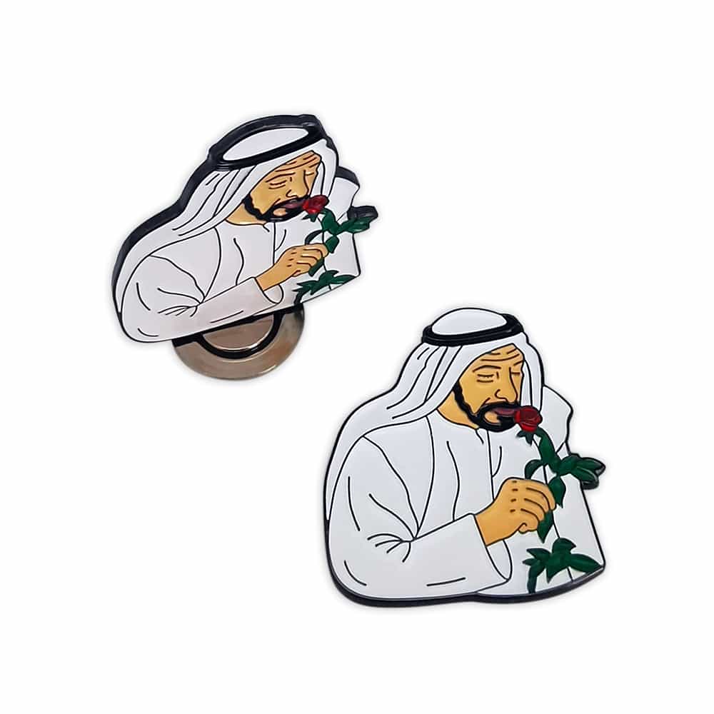 Factory Custom Production UAE Seven Emirates Cultural Tourism Themed Badge Collection Series